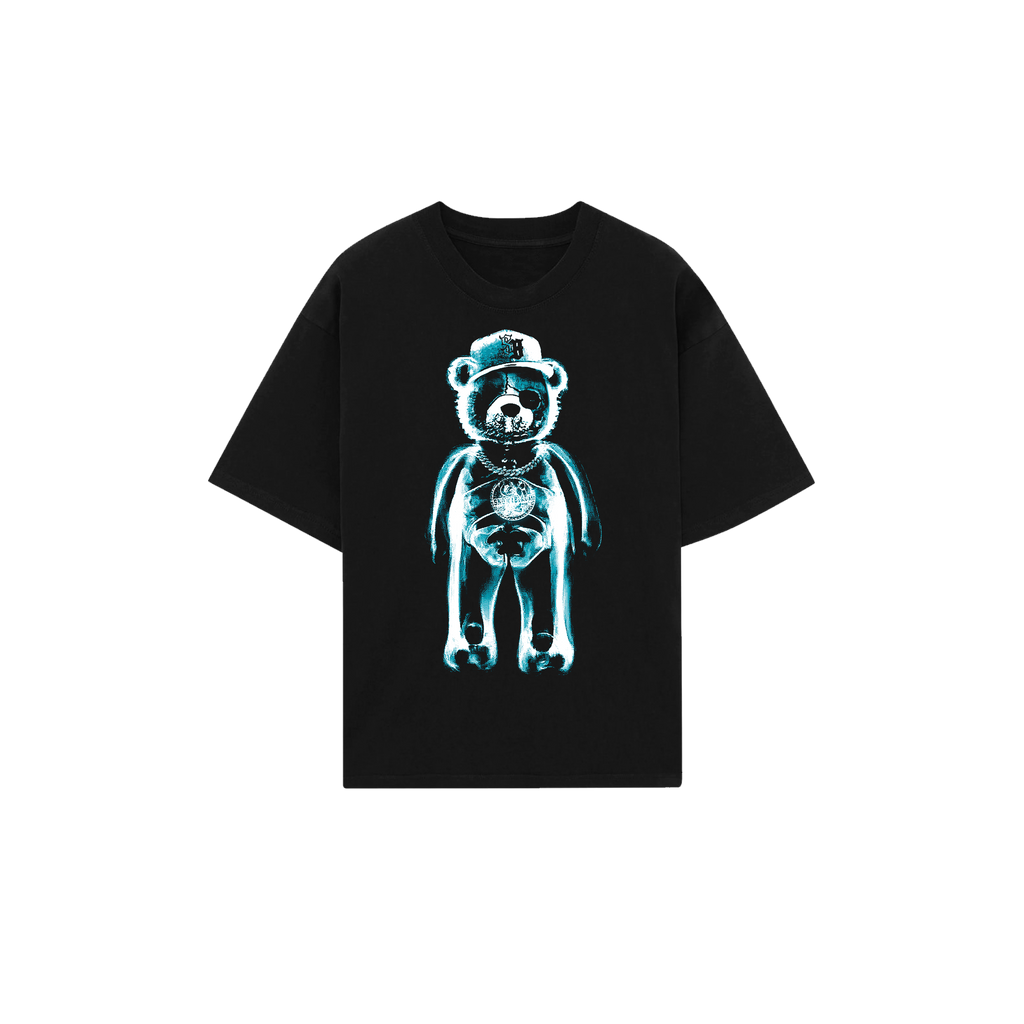 “Scanned Bear” Tee (Black)