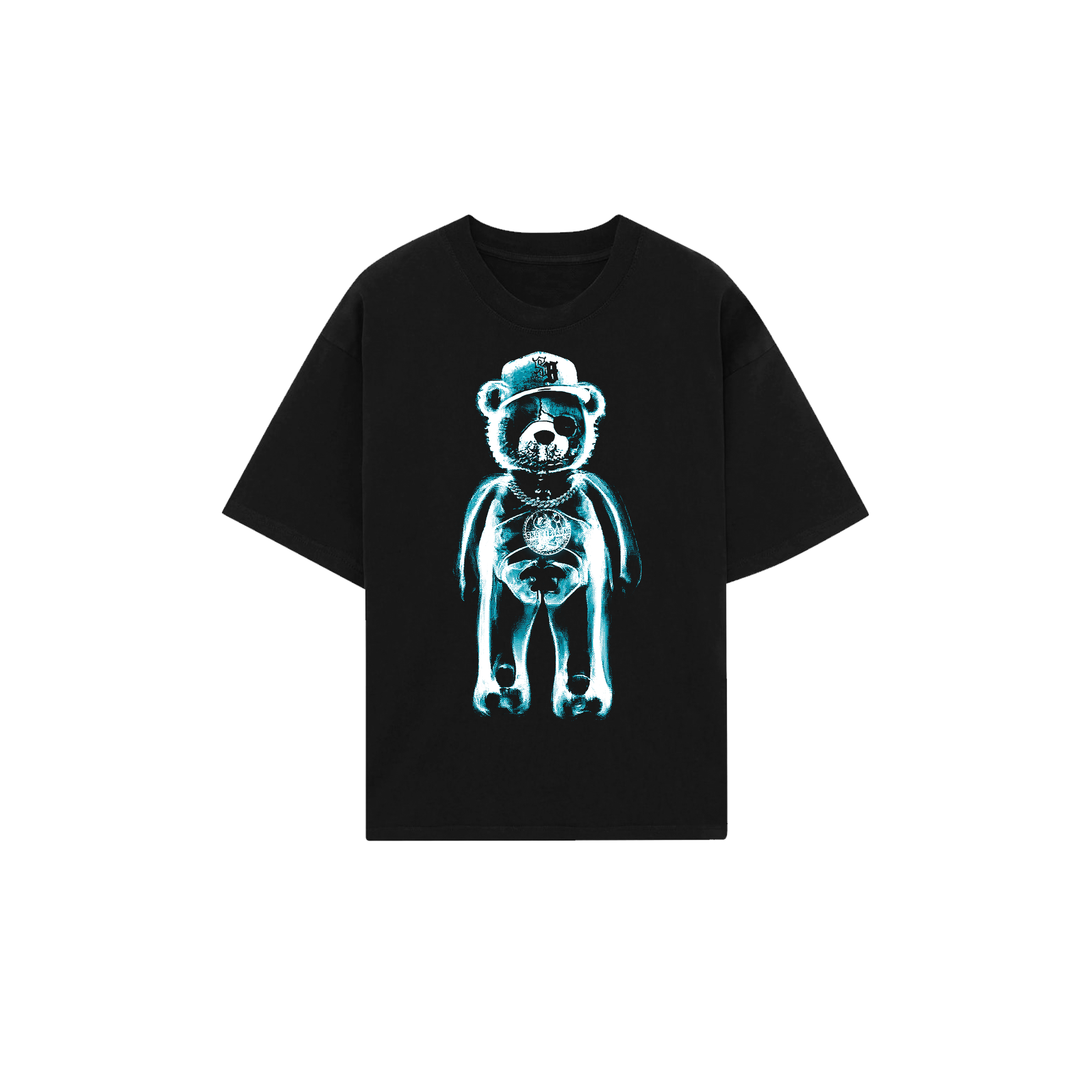 “Scanned Bear” Tee (Black)