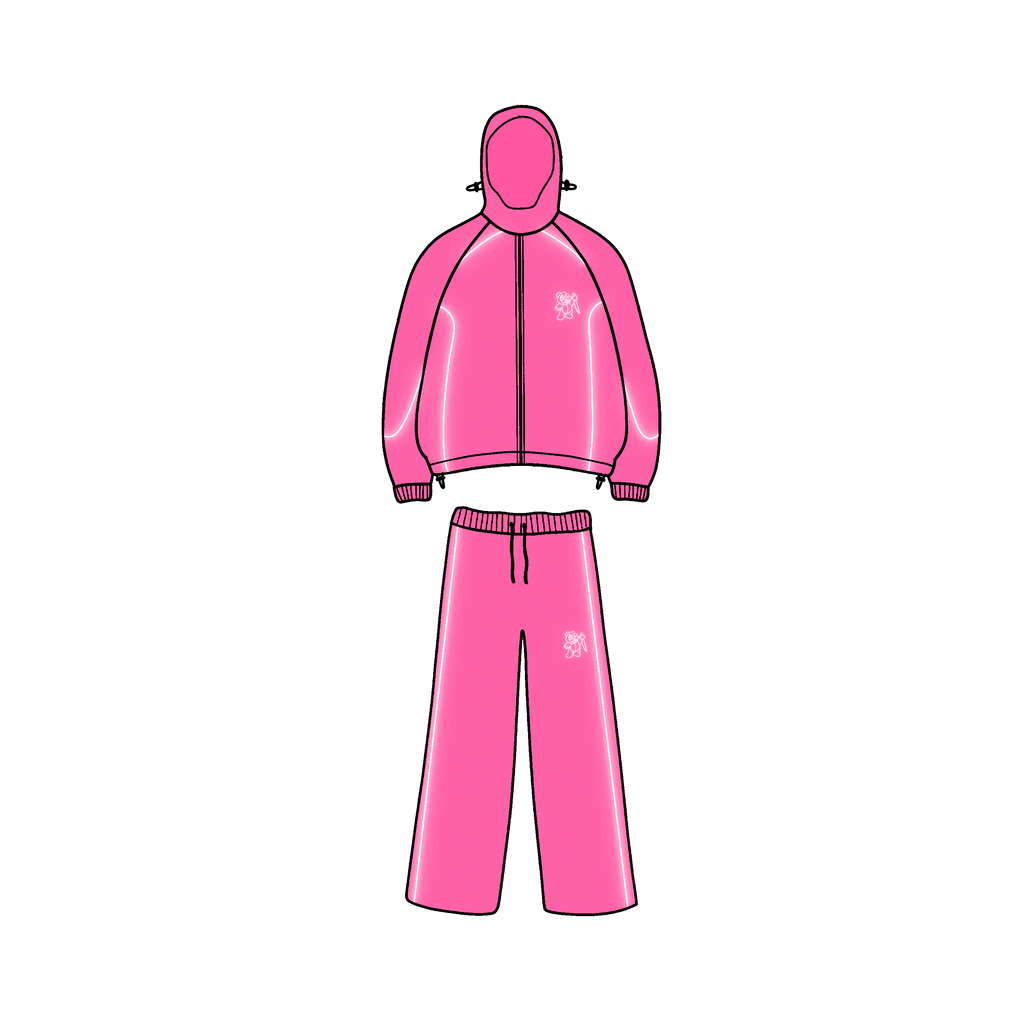 REFLECTIVE TRACKSUIT (ROSA)