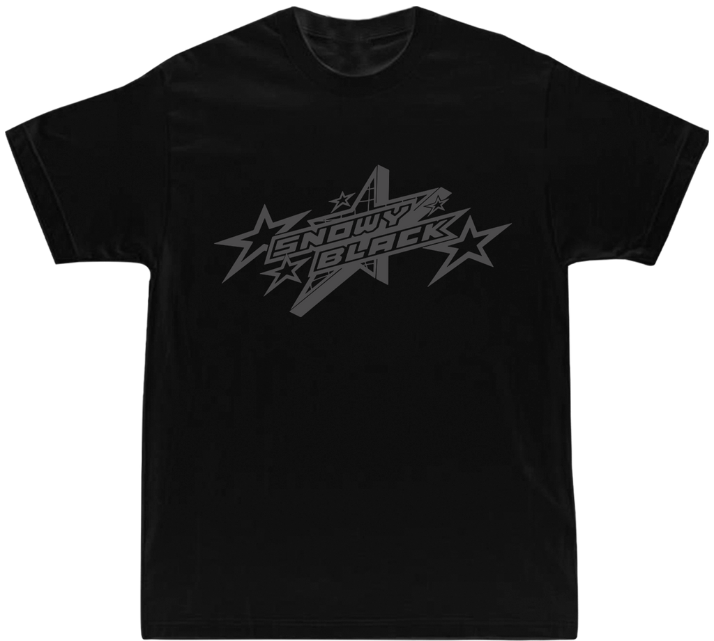 Star Logo Snowy Tee (Black)