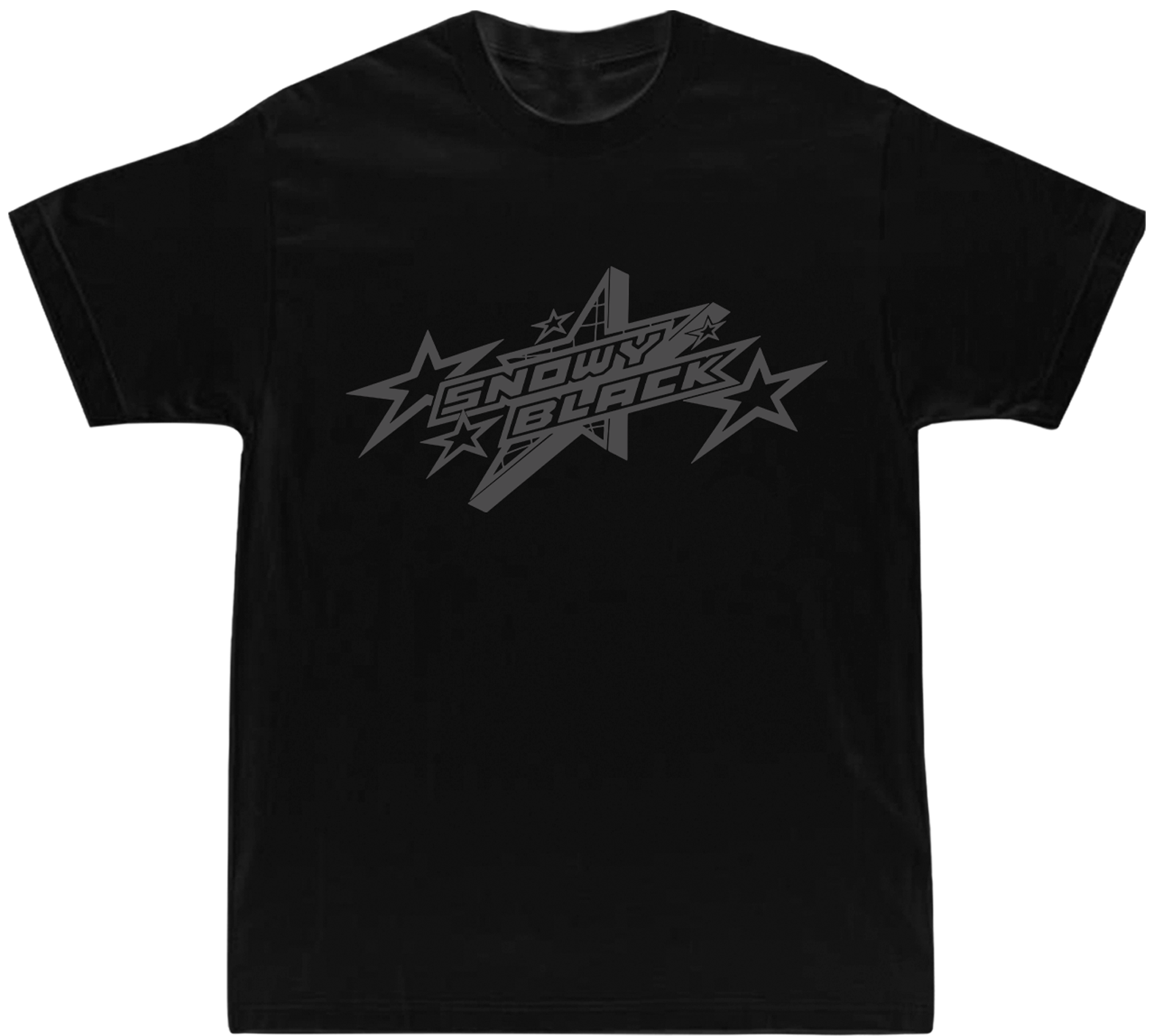 Star Logo Snowy Tee (Black)