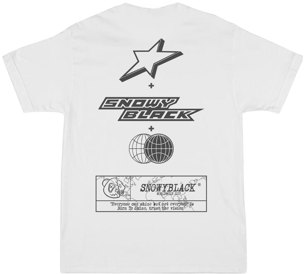 Star Logo Snowy Tee (White)