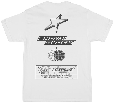 Star Logo Snowy Tee (White)