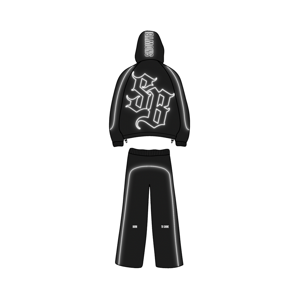 REFLECTIVE TRACKSUIT 2025 (NEGRO)