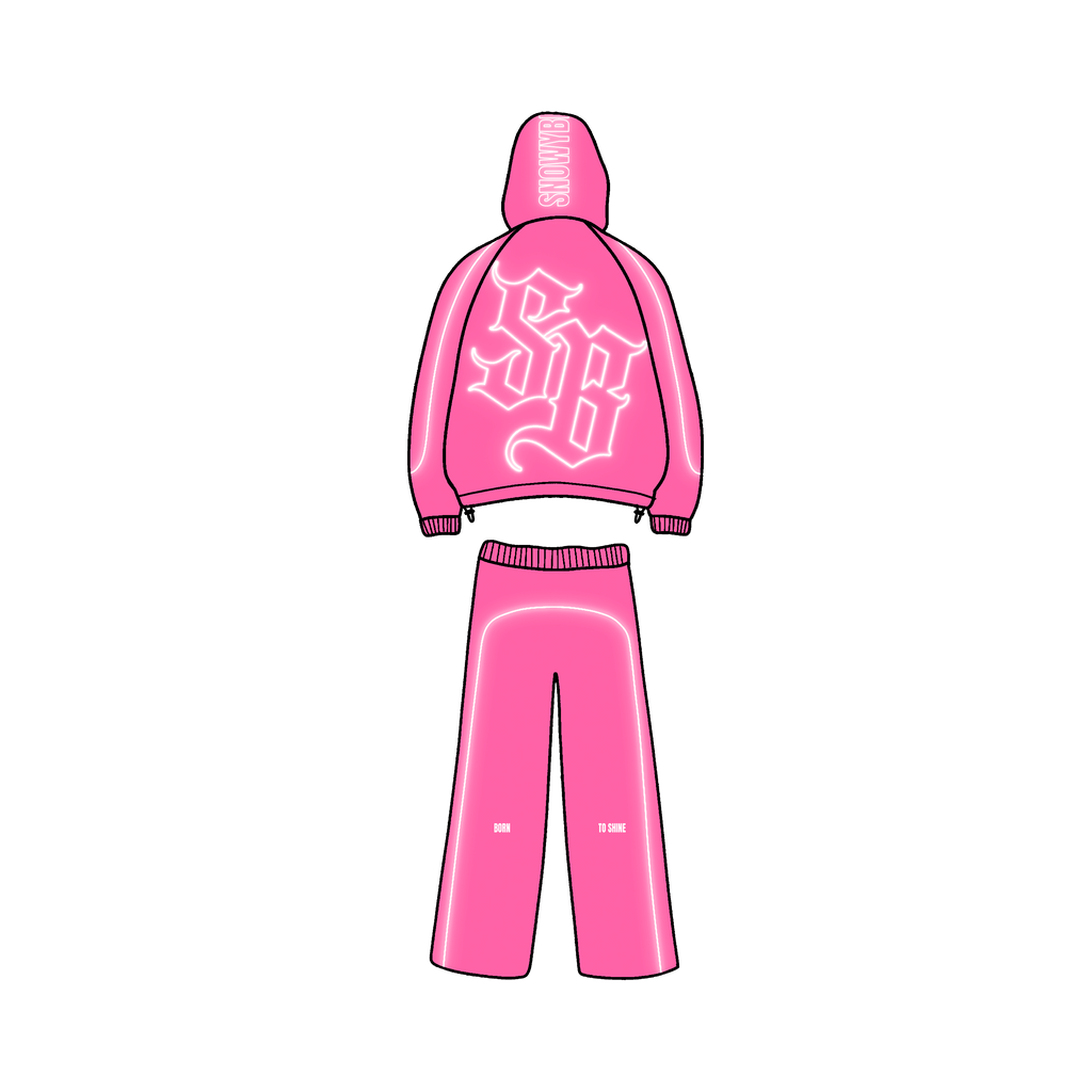 REFLECTIVE TRACKSUIT (ROSA)