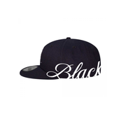 Snowyblack Lettering Cap