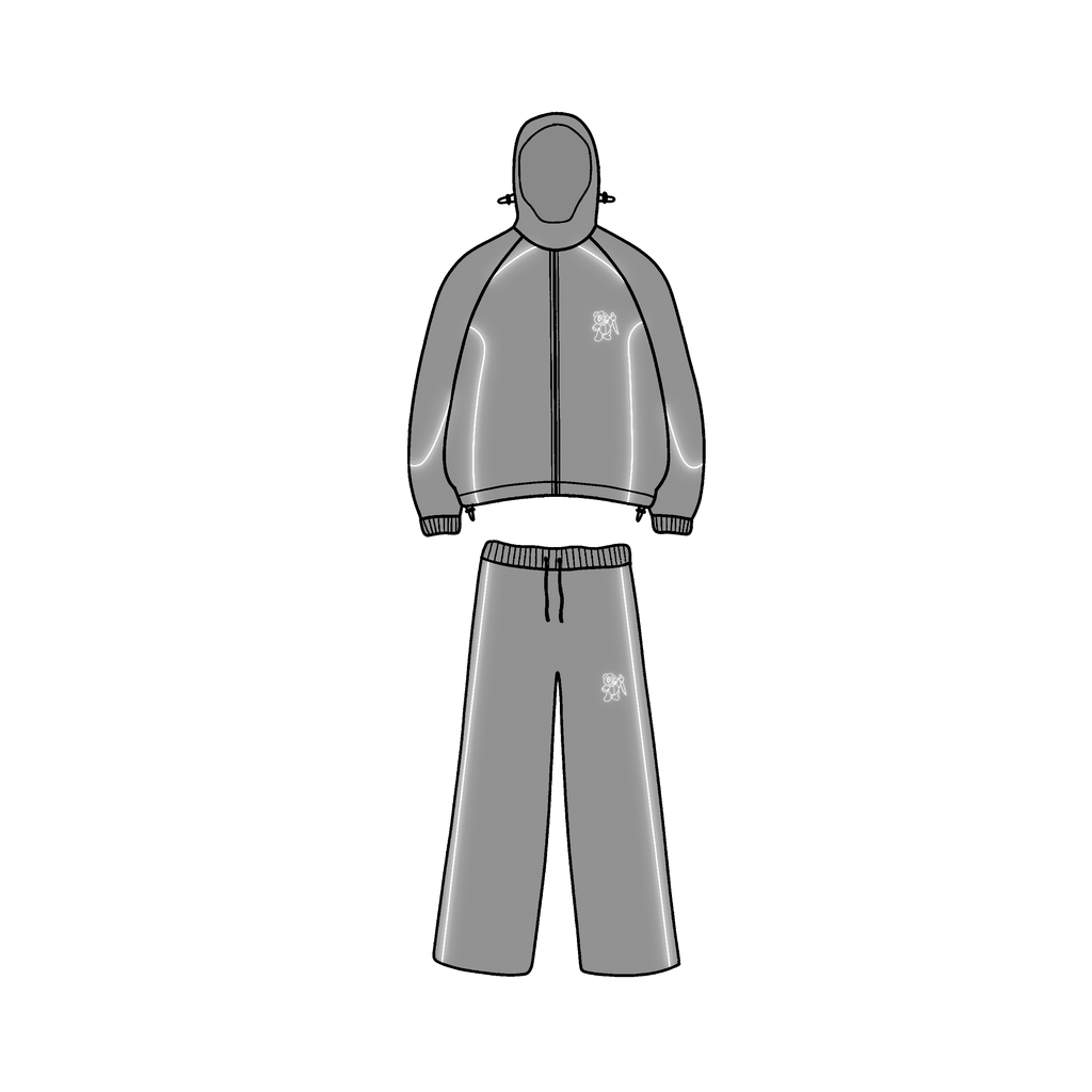 REFLECTIVE TRACKSUIT (GRIS)