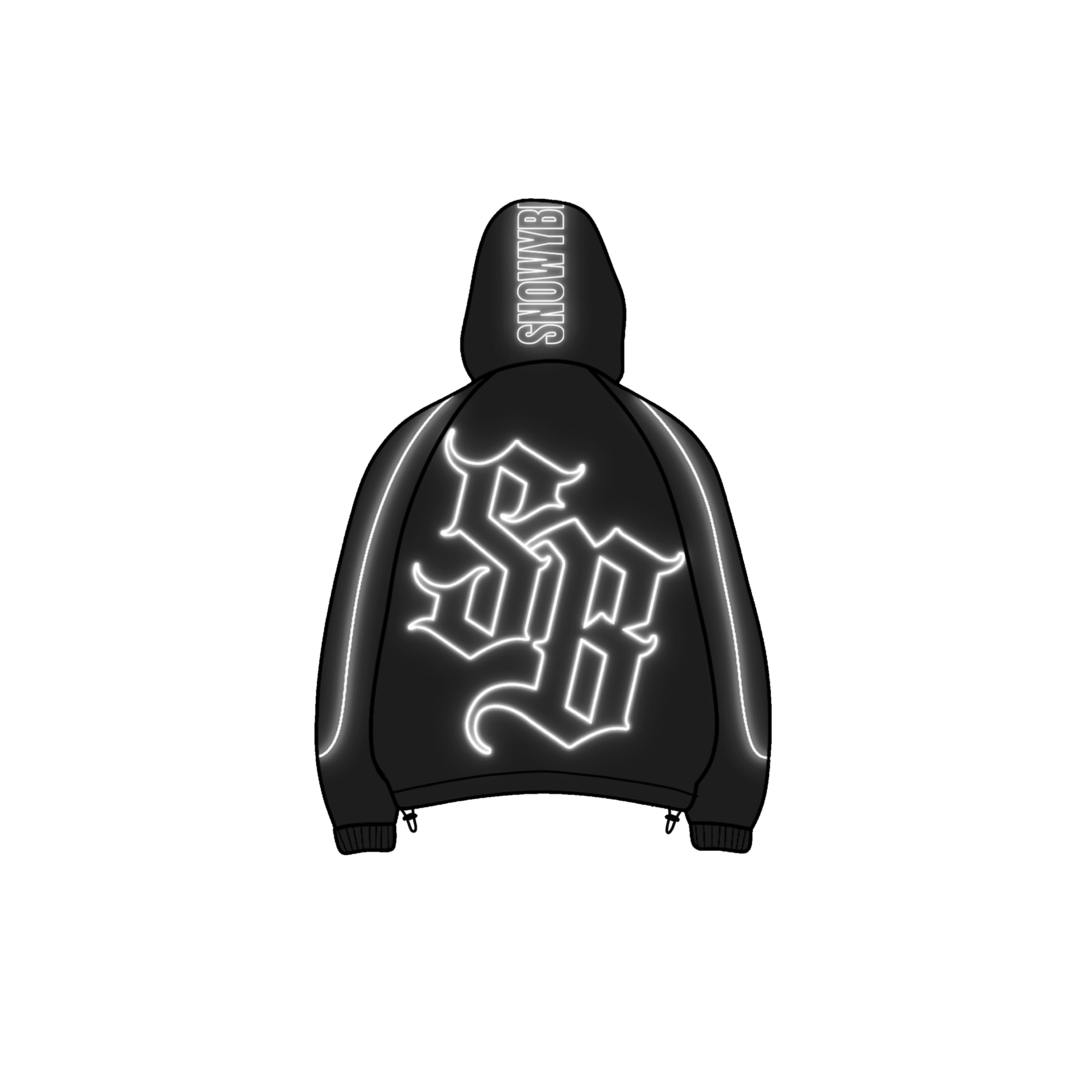 Reflective Hoodie 2025-STOCK