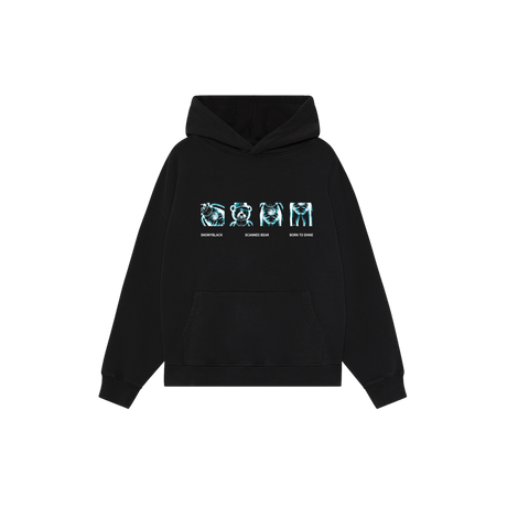 Snowyblack “Scanned Bear” Hoodie