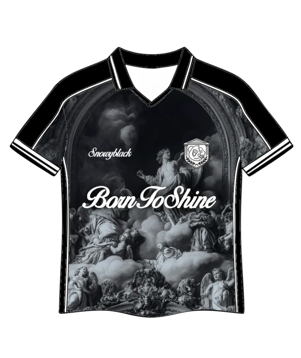 SNOWYBLACK FC "FOOTBALL SHIRT"