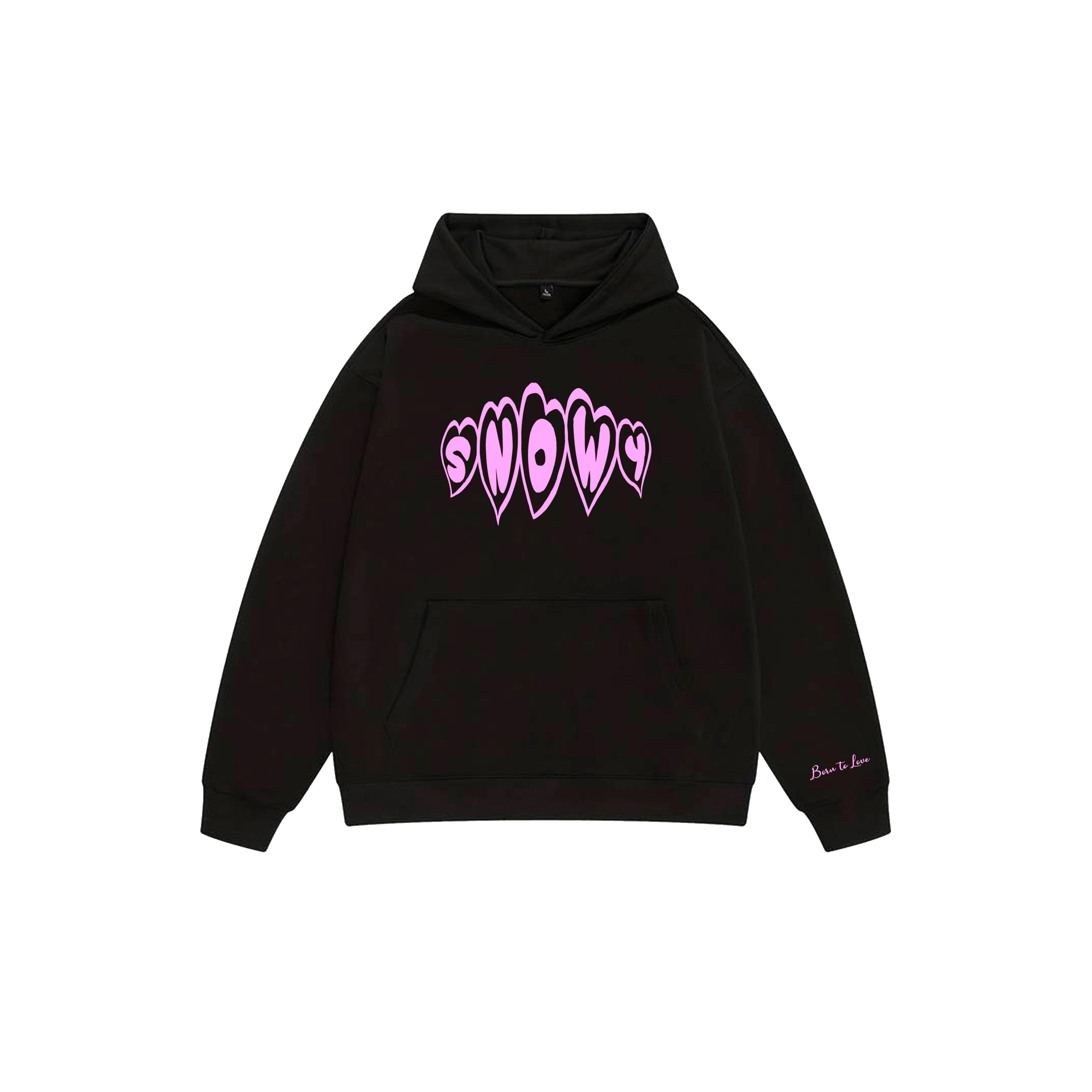 “BORN TO LOVE” Hoodie (Black)