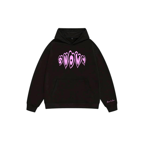 “BORN TO LOVE” Hoodie (Black)