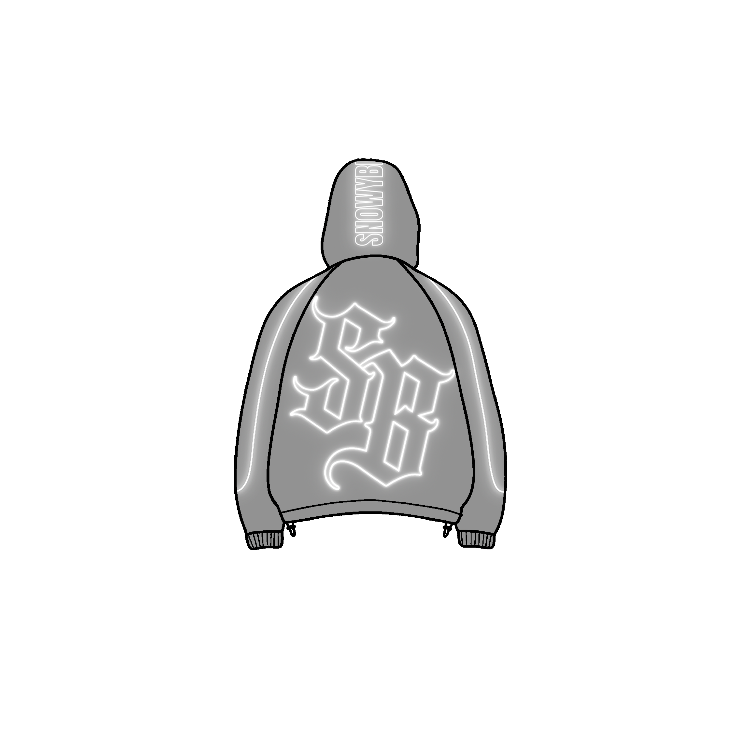 CHAQUETA REFLECTIVE DROP (GRIS)