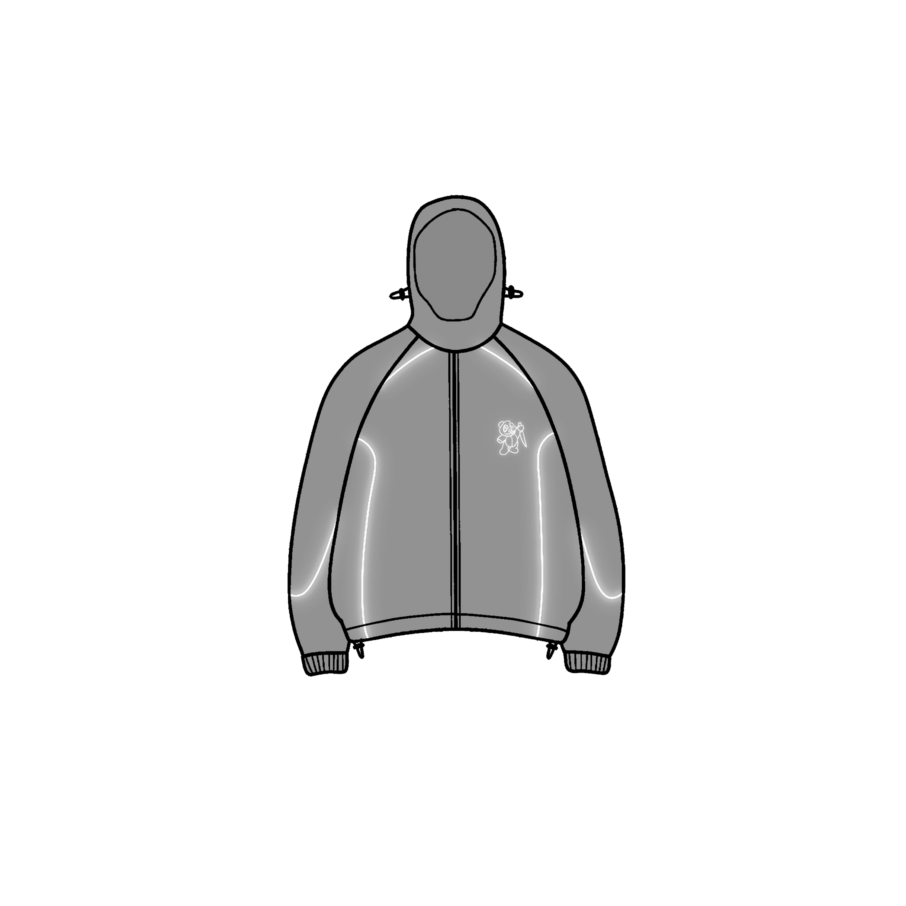 REFLECTIVE TRACKSUIT (GRIS)