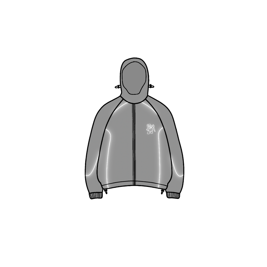 CHAQUETA REFLECTIVE DROP (GRIS)