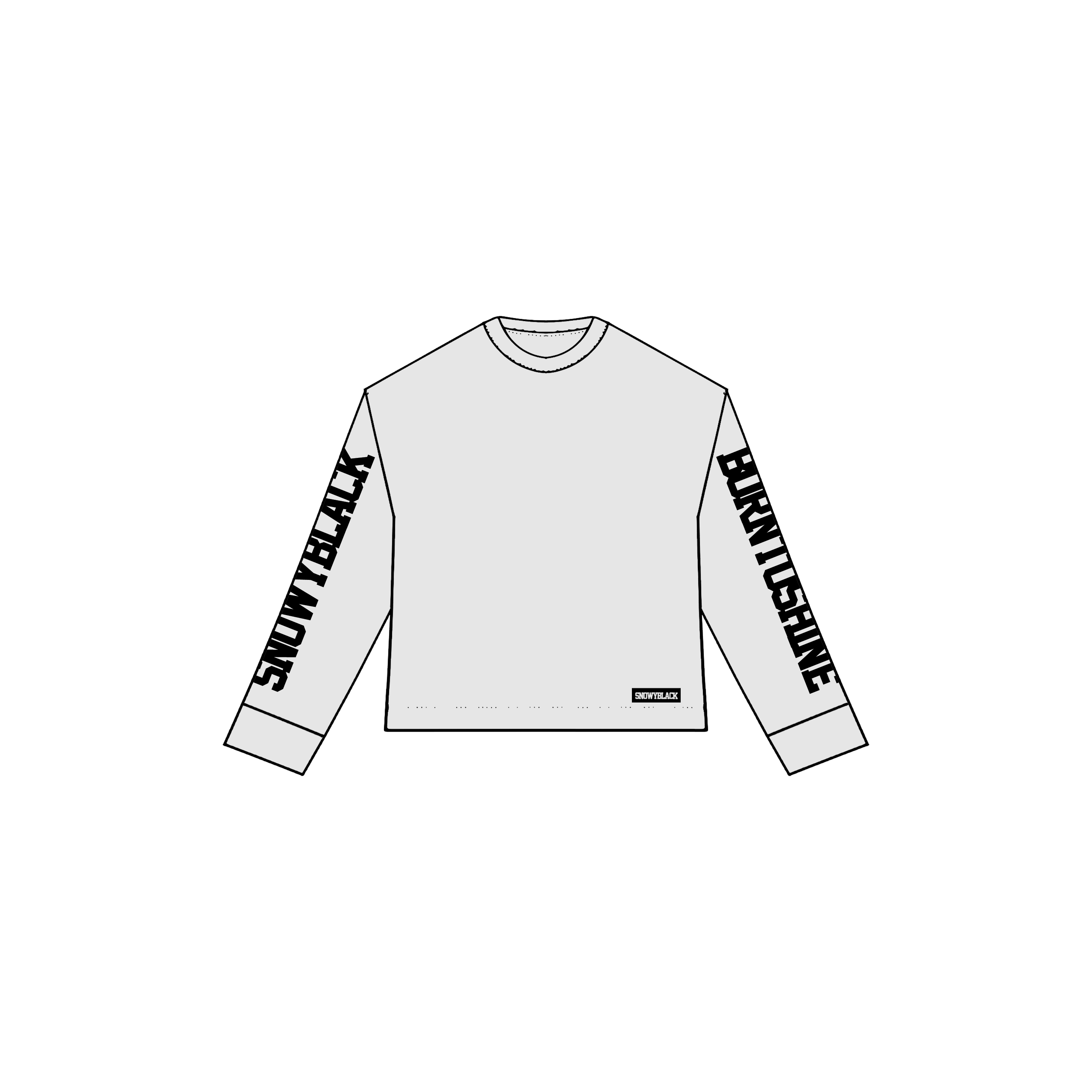 Basic Tee Long Sleeve (White)
