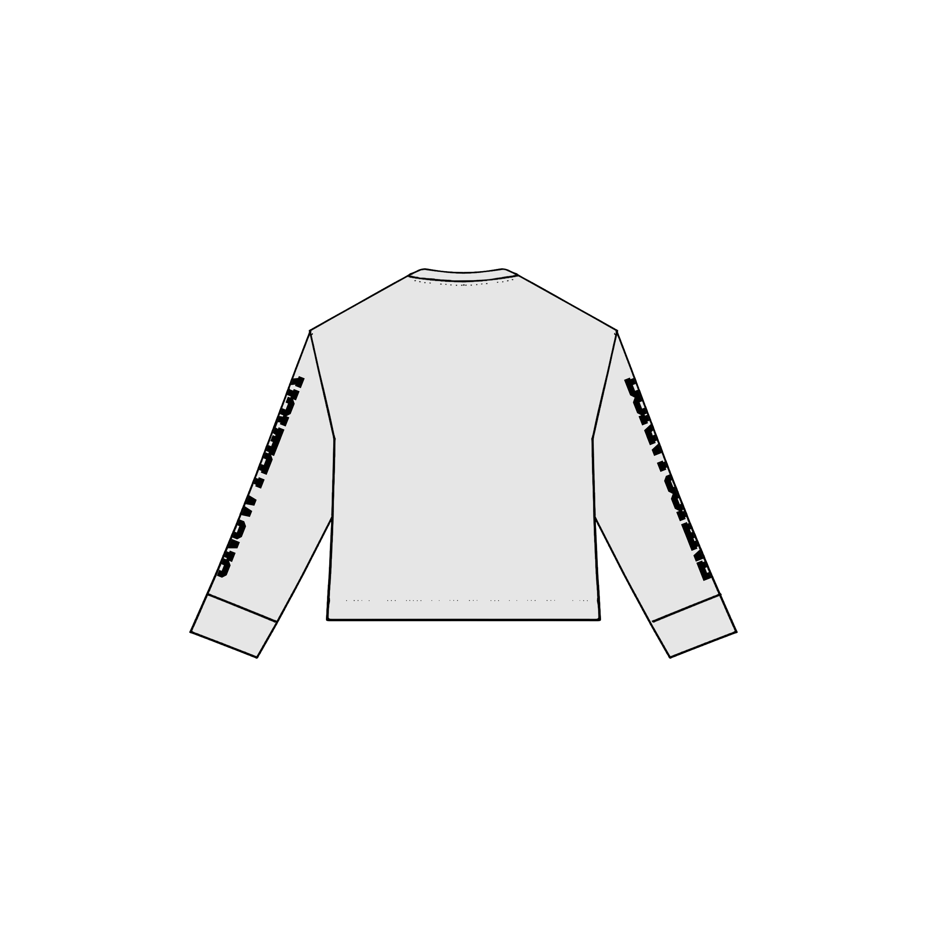 Basic Tee Long Sleeve (White)