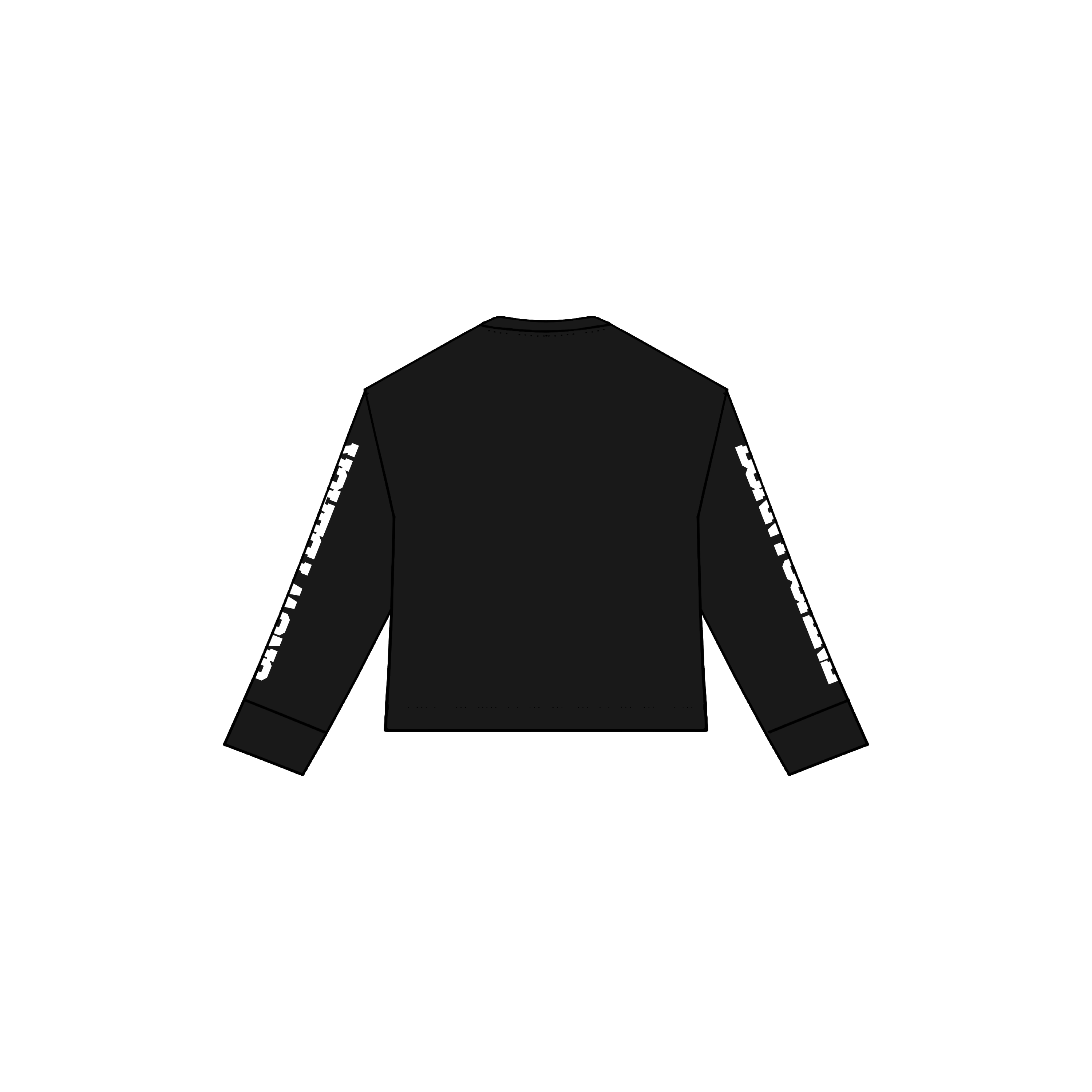 Basic Tee Long Sleeve (Black)