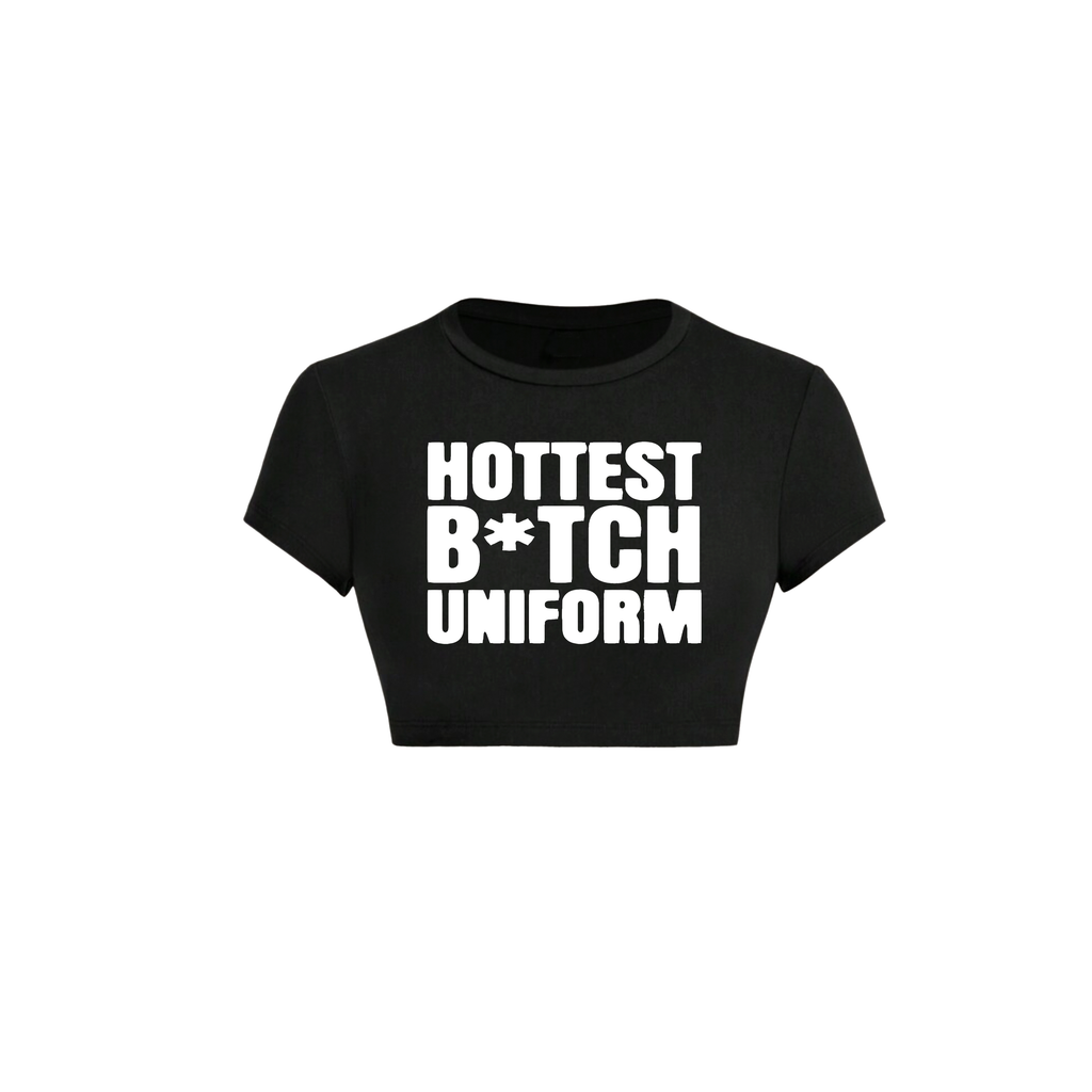 ''Hottest B*tch'' Top By Snowyblack (Black)