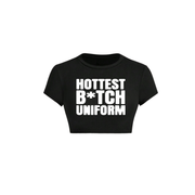 ''Hottest B*tch'' Top By Snowyblack (Black)