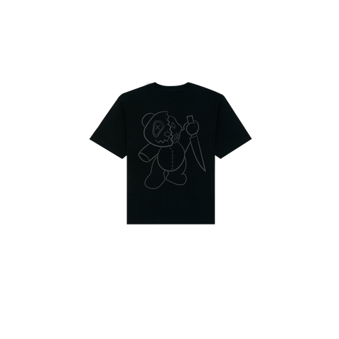 Camiseta Negra “Rubber Logo”  Summer Drop 2022